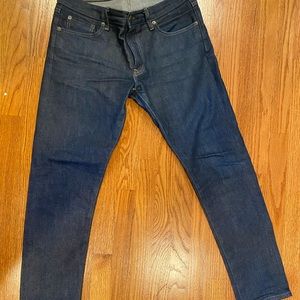 Uniqlo Selvedge Slim Straight Stretch Jeans